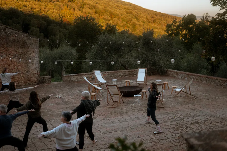 Tuscany yoga retreat